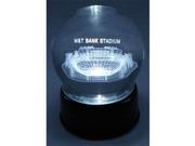 Sports Collectors Guild M TBankLES M And T Bank Stadium Etched In Crystal Globe With Lighted Musical Base