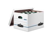 Fellowes Mfg. Co. FEL00785 Storage Boxes Ltr Lgl 12 .50in.x15 .75in.x10 .50in. 4 CT WE BE