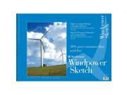 Strathmore ST657 18 18 in. x 24 in. Windpower Wire Bound Sketch Pad 40 Sheets