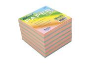 Bazic 587 48 85mm x 85mm 500 Ct. Color Paper Cube Pack of 48