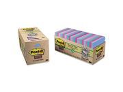 Post it Notes Super Sticky 654 24SST CP Super Sticky Pads Cabinet Pack 3 x 3 Five Tropical Colors 24 70 Sheet Pads