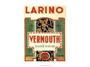 Posterazzi OWP41311D Larino Vermouth Poster 13.00 x 19.00