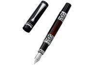 Aeropen International CK 5307FC Fountain Pen Upper Barrel with Chrome Base and Black Lacquer