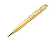 Aeropen International PW 2212B Ballpoint Pen in Satin Gold Brass