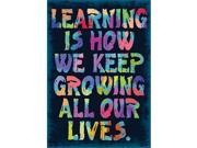 Trend Enterprises Inc. T A67377 Learning Is How We Keep Growing Poster