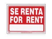 Bazic Products S 46 24 9 in. x 12 in. Se Renta Sign Box of 24