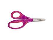 Fiskars 194220 1001 Softgrip Scissors for Kids 5 in. Length 1.75 in. Cut Blunt Tip Assorted Handle