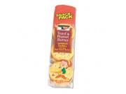 Keebler 21167 Sandwich Crackers Peanut Butter 8 Cracker Snack Pack 12 Packs Box
