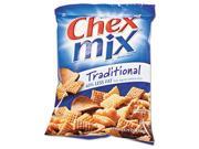 Advantus SN35181 Chex Mix Varieties Traditional Flavor Trail Mix 3.75oz Bag 8 Bags Box