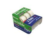 Bazic 903 24 .75 in. x 500 in. Invisible Tape Pack of 24