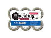 Bazic 916 6 1.89 in. x 1980 in. Clear Packing Tape Pack of 6