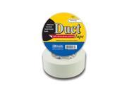 Bazic 972 12 1.89 in. x 2160 in. White Duct Tape Pack of 12