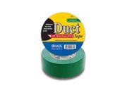 Bazic 974 12 1.89 in. x 2160 in. Green Duct Tape Pack of 12