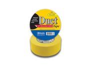 Bazic 976 12 1.89 in. x 2160 in. Yellow Duct Tape Pack of 12