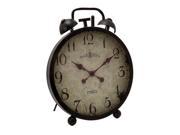 Woodland Import 20234 Metal Clock with Ornate Clock Hands