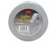 3m 6910 2 in. X 60 Yards Silver Gaffers Cloth Tape