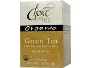 Choice Organic Teas 28136 Org Green Tea Toasted Brown Rice