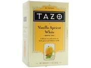 Tazo Tea 25899 Vanilla Apricot White Tea