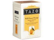 Tazo Tea 25802 Herbal Wild Sweet Orange Tea