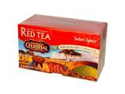 Celestial Seasonings African Rooibos Tea Safari Spice Caffeine Free Case of 6 20 Tea Bags