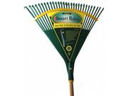 Flexrake CF224W 48 in. Handle 24 in. Actionpoly Head Smart Rake The Ergonomic Leaf Ra