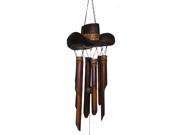 Cohasset Imports Cowboy Hat Wind Chime