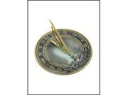 Rome Industries 2308 Brass Grow Old With Me Sundial