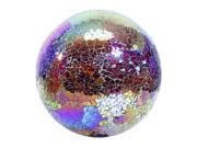 Very Cool Stuff Mosaic Glass Gazing Globe 10 Inch Copper Red GLMCR10