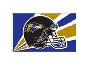 Annin Flagmakers 1371 Officially Licensed Baltimore Ravens Flag 3 ft. X 5 ft.