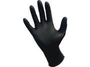 S.A.S. Safety Corp. SAS66519 Raven PF Black Nitrile Gloves 100 Pk X Large