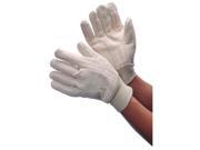 Bulk Buys Double Palm Canvas Hot Mill Gloves with Red Wrist Case of 120