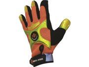 IMPACTO BGHIVIS20 Anti Vibration High Visibility Mechanics Air Glove Small