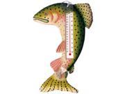 Songbird Essentials Leaping Trout Small Window Thermometer