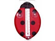 Songbird Essentials Ladybug Small Window Thermometer