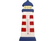 Songbird Essentials Thermometer Lighthouse Red and White Stripe