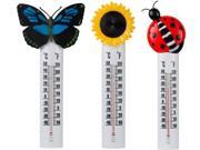 Headwind Consumer Products 840 0022 10 in. Deco Thermometer withButterfly