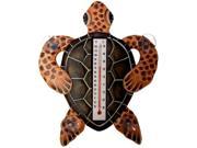 Songbird Essentials Brown Turtle Large Window Thermometer