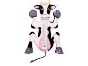 Songbird Essentials Climbing Cow Large Window Thermometer