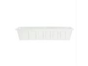 Novelty Mfg Co P Polly Pro Planter And Liner White 30 Inch