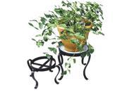 Achla FB 02 Patio Flowerpot Stand 12 in. H Black