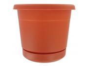 Ames 10in. Terracotta Rolled Rim Planters RR1012TC Pack of 12