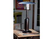 WT Living Hammer Tone Bronze Finish Table Top Outdoor Patio Heater