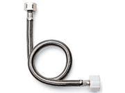 Fluidmaster .38in. X .88in. X 9in. No Burst Braided Stainless Steel Toilet Connectors