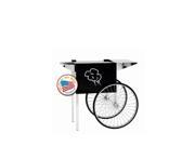 Paragon Manufactured Fun 3070020 Medium Contemporary Popcorn Machine Cart in Black