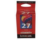 Lexmark Inkjet Cartridge Color No. 27