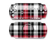 DecalGirl PSP3 PLAID RED PSP 3000 Skin Red Plaid