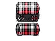 DecalGirl PSPG PLAID RED PSP Go Skin Red Plaid