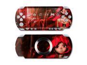 DecalGirl PSPS GHOST RED PSP Slim Lite Skin Ghost Red