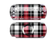 DecalGirl PSPS PLAID RED PSP Slim Lite Skin Red Plaid