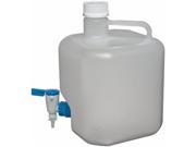 dynalab corp 505634 1 carboy square with spigot pp 5 l